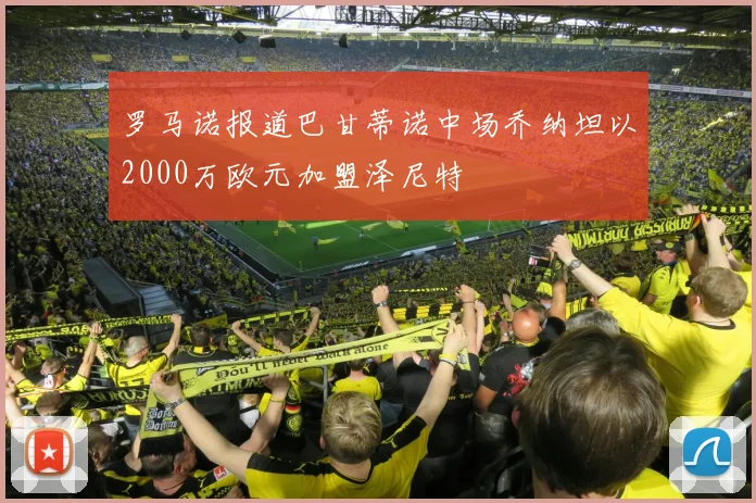 罗马诺报道巴甘蒂诺中场乔纳坦以2000万欧元加盟泽尼特
